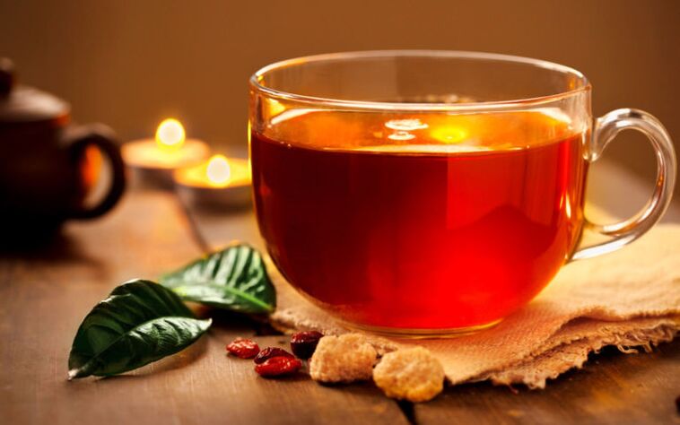 الشاي الخالي من السكر هو مشروب مسموح به في قائمة النظام الغذائي