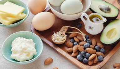 الأطعمة المسموح بها في نظام الكيتو دايت